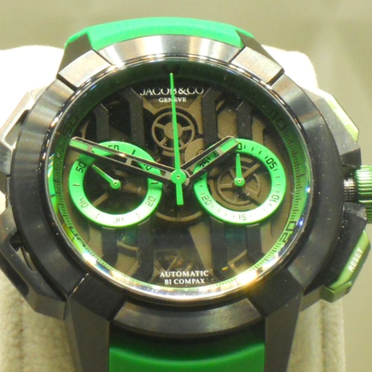 Jacob & Co. Epic X Chrono in green
